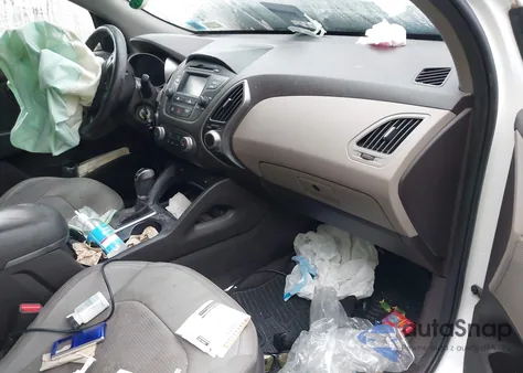 2014 Hyundai Tucson Se from USA, damaged, VIN KM8JUCAG4EU909926